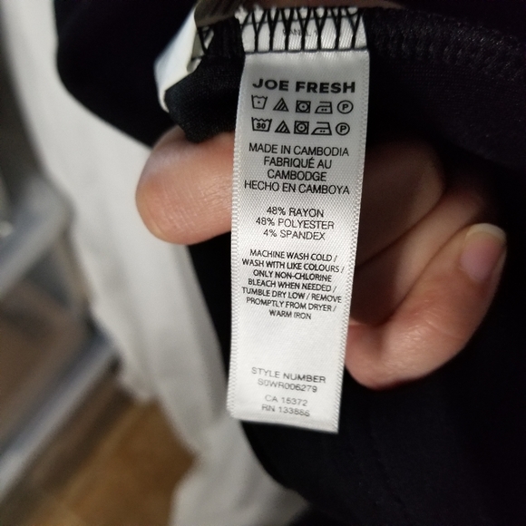 Long black maxi dress long sleeve back zip XL - Picture 6 of 8